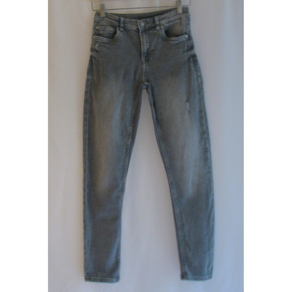 Zara Boys Gray Super Elastic Premium Denim Size 13-14